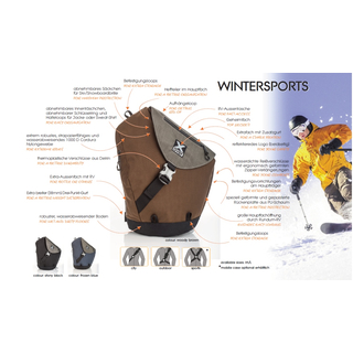 X-Over WINTERSPORTS woody brown Gre M