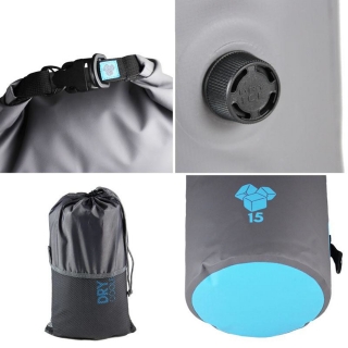 Dry Ice Cooler Bag Kühltasche 15 Liter Grau