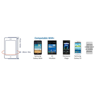 Wasserdichte iPhone / Smartphone Tasche groß OverBoard