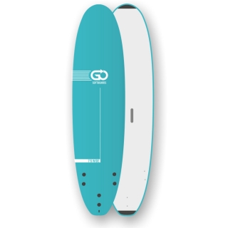 GO Softboard School Surfboard 7.6 wide body Grn